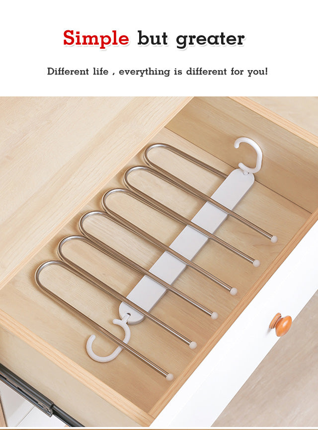 6 in 1 Folding Pant Hanger