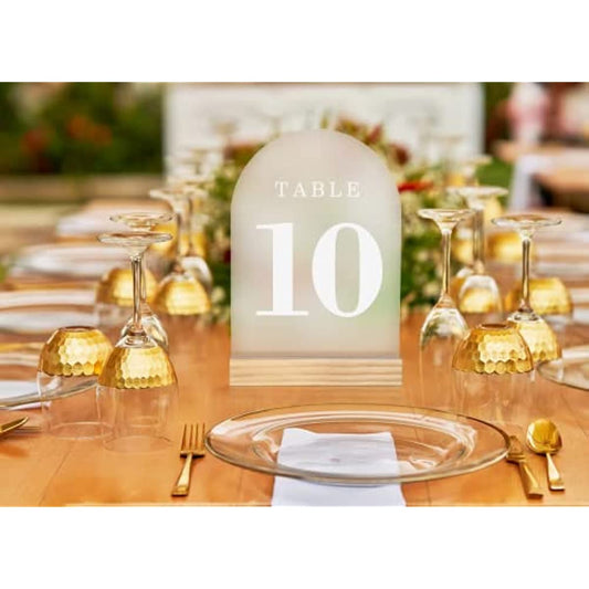 Wedding Table Numbers 1-10, 1-15, 1-20, 1-25, 1-30