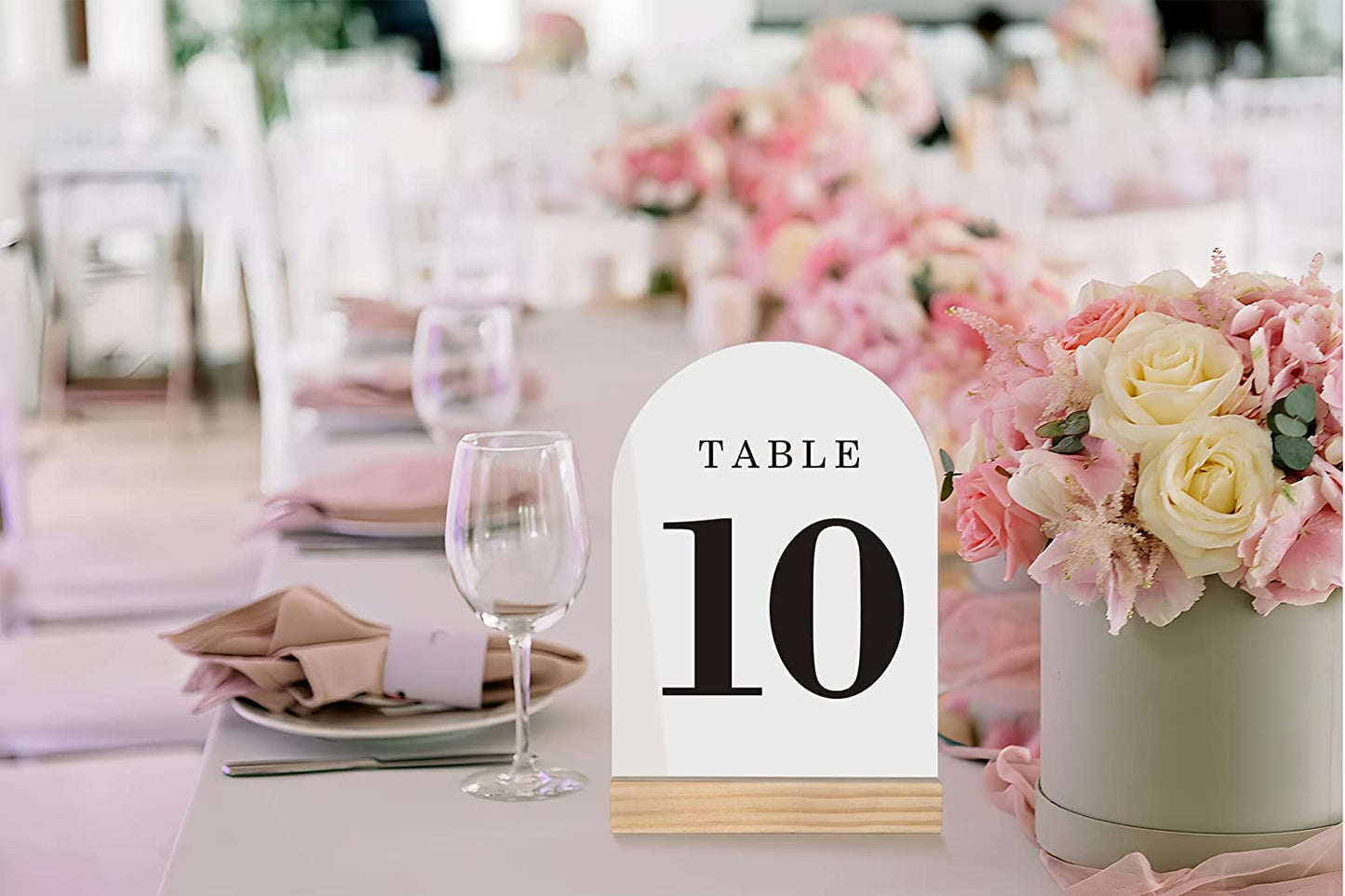 Wedding Table Numbers 1-10, 1-15, 1-20, 1-25, 1-30