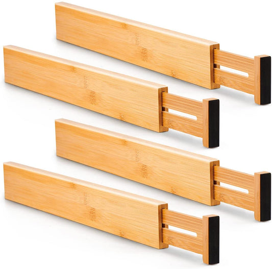 4 pcs Kitchen Drawer Dividers