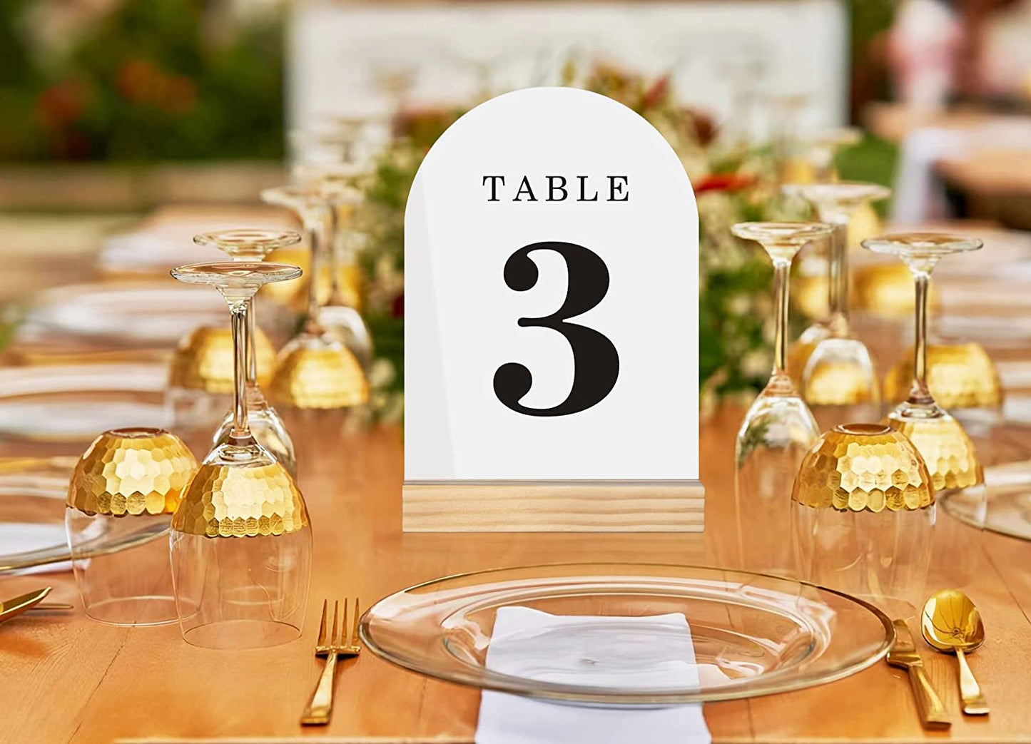 Wedding Table Numbers 1-10, 1-15, 1-20, 1-25, 1-30