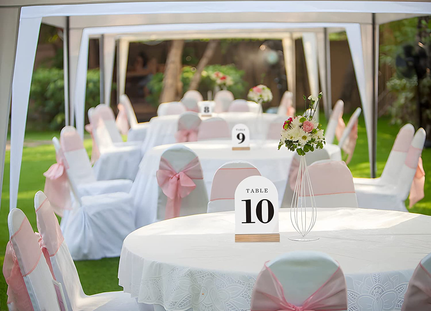 Wedding Table Numbers 1-10, 1-15, 1-20, 1-25, 1-30