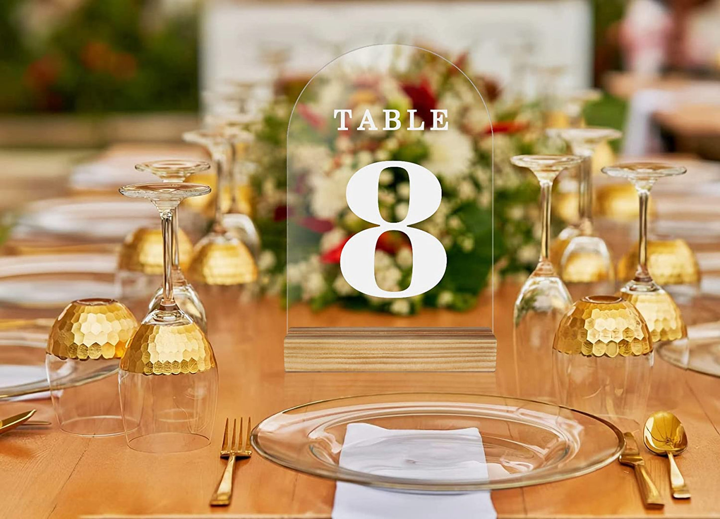 Wedding Table Numbers 1-10, 1-15, 1-20, 1-25, 1-30