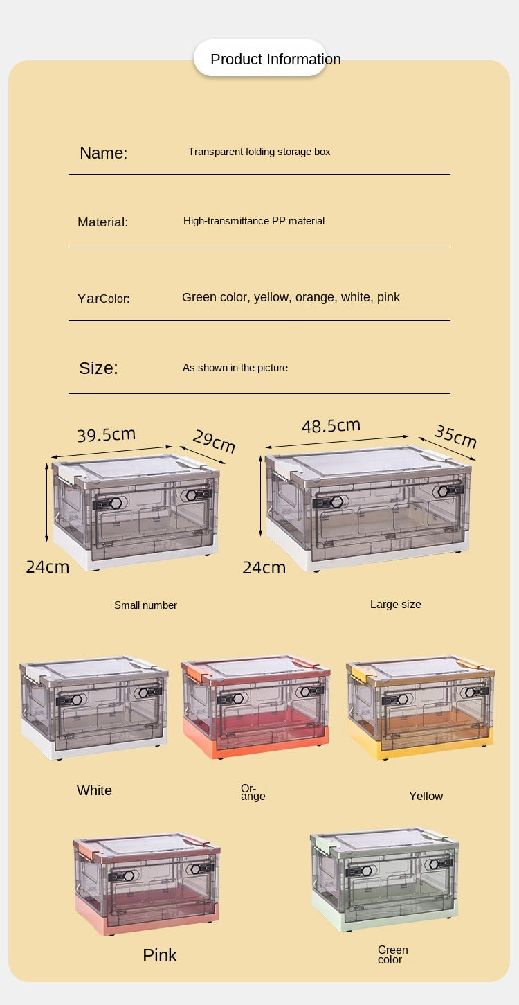 Foldable Clothes Storage Box