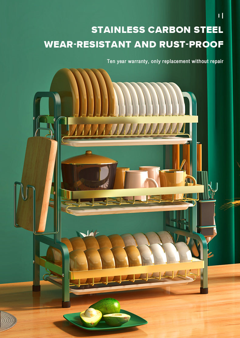 Kitchen Dish Drying Rack