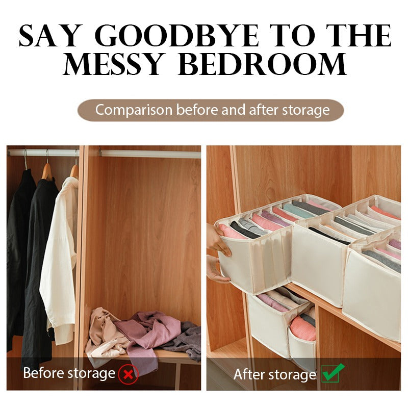 Jeans Clothes Organizer Divider Storage Box