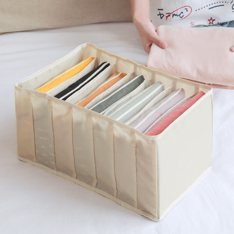 Jeans Clothes Organizer Divider Storage Box