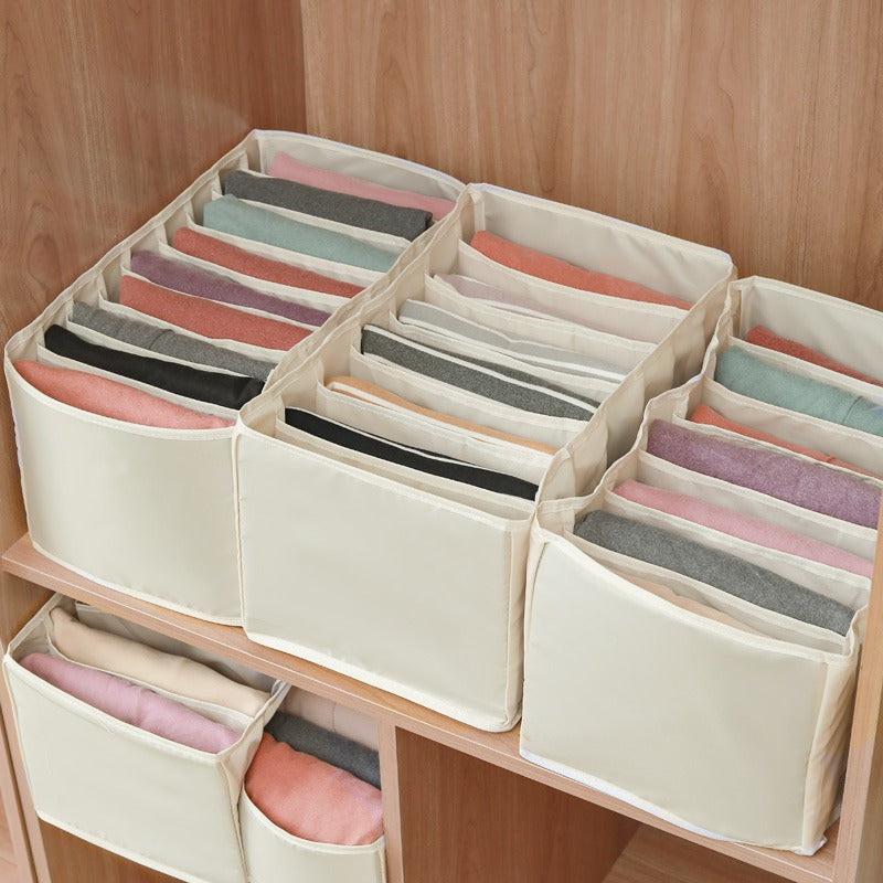 Jeans Clothes Organizer Divider Storage Box