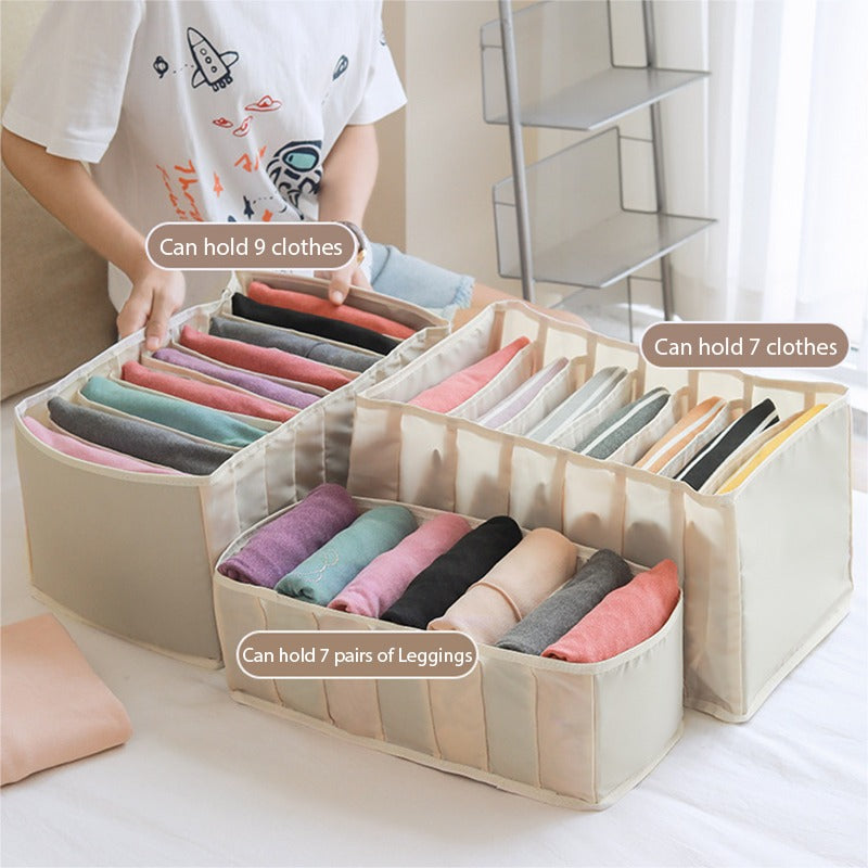 Jeans Clothes Organizer Divider Storage Box