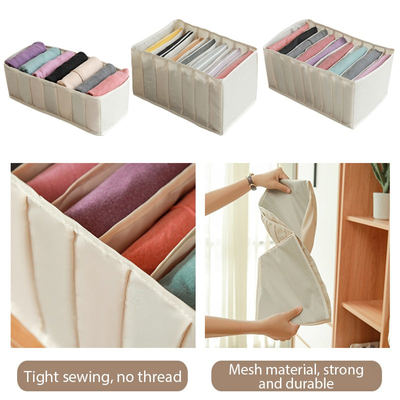 Jeans Clothes Organizer Divider Storage Box