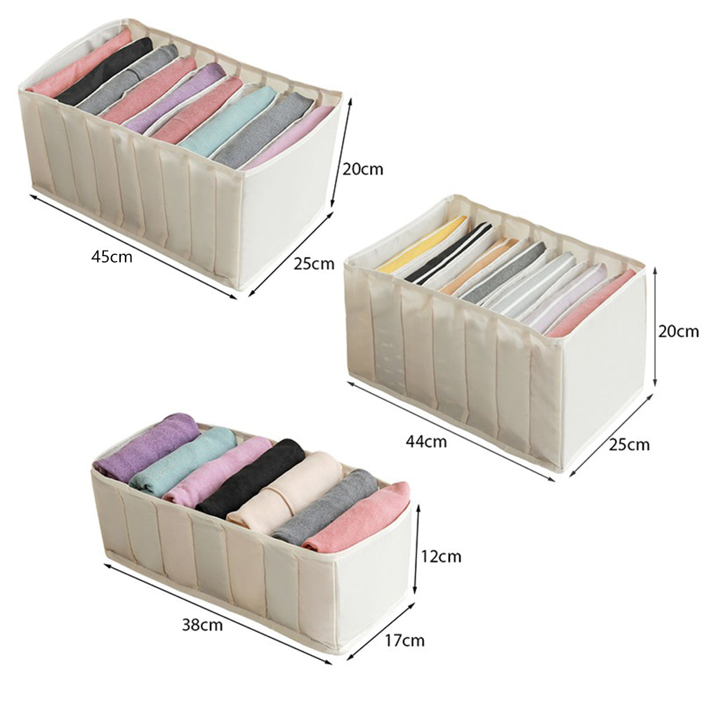 Jeans Clothes Organizer Divider Storage Box